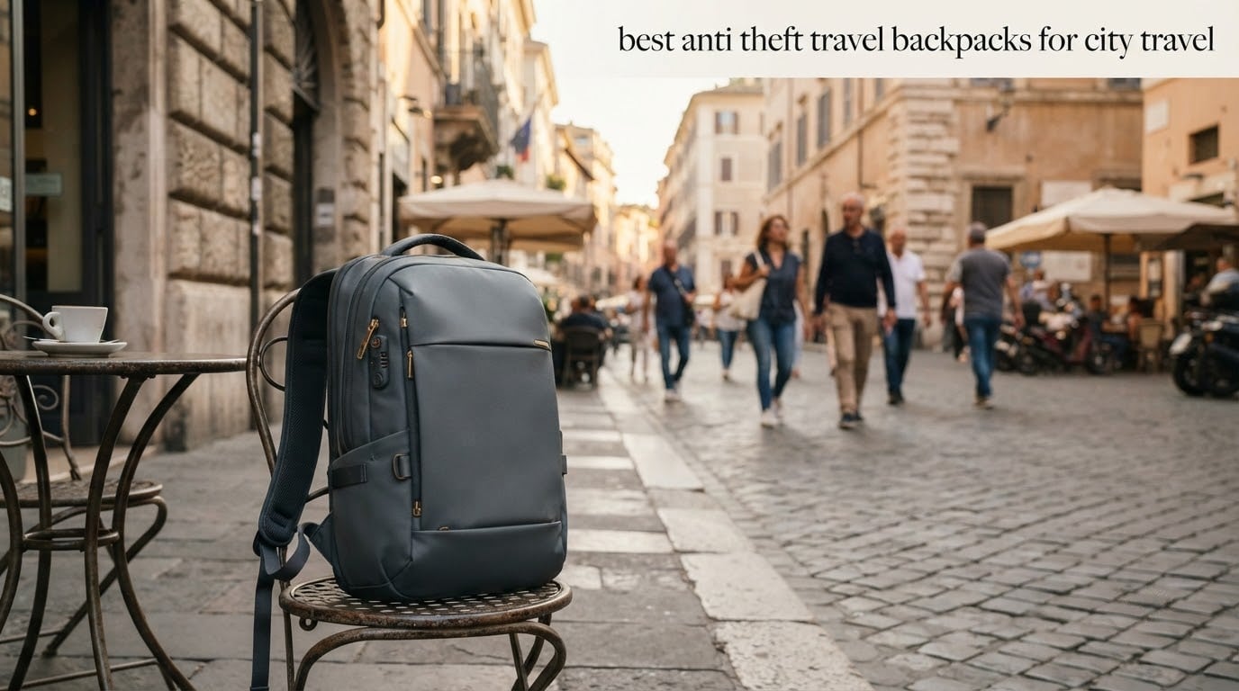 best anti theft travel backpacks for city travel