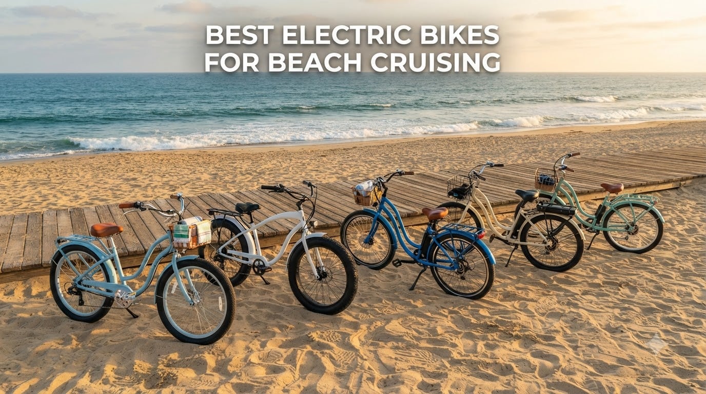 best electric bikes for beach cruising