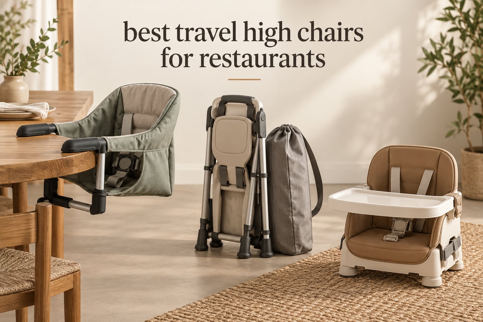 best travel high chairs for restaurants
