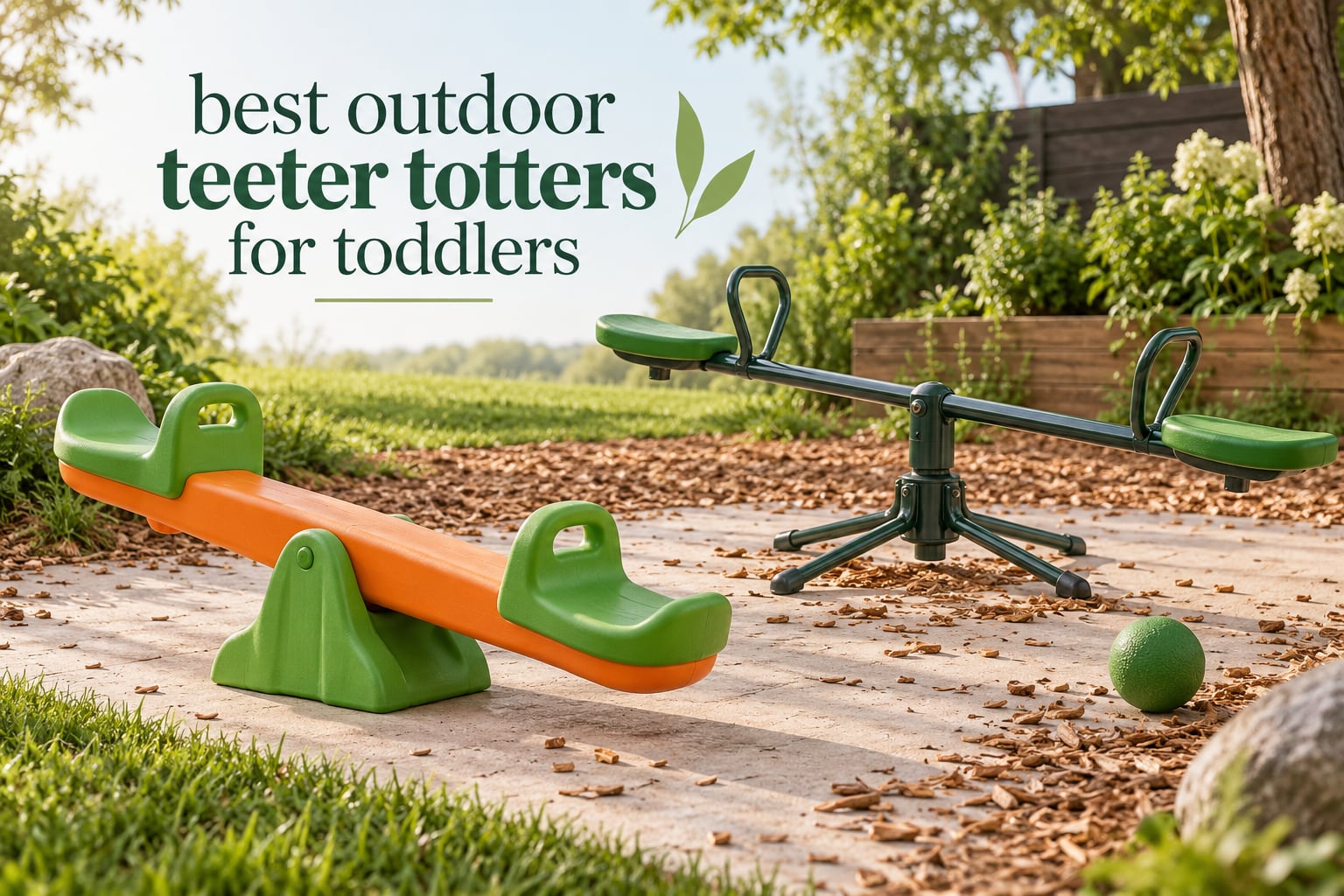 best outdoor teeter totters for toddlers
