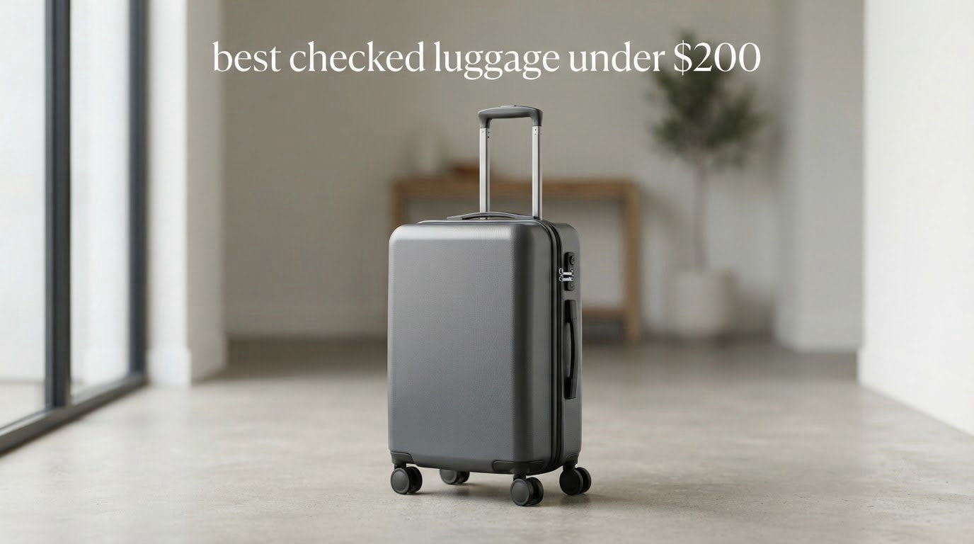 best checked luggage under $200