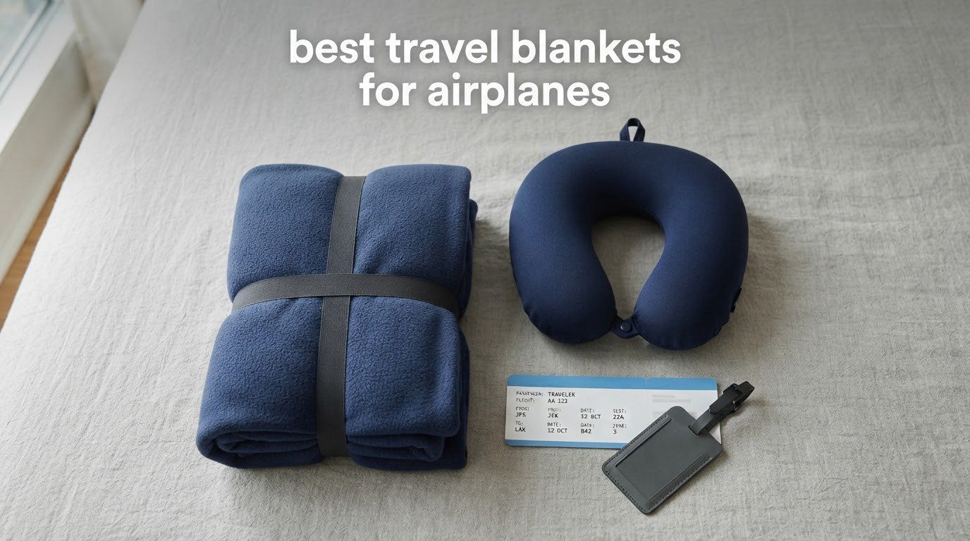 best travel blankets for airplanes