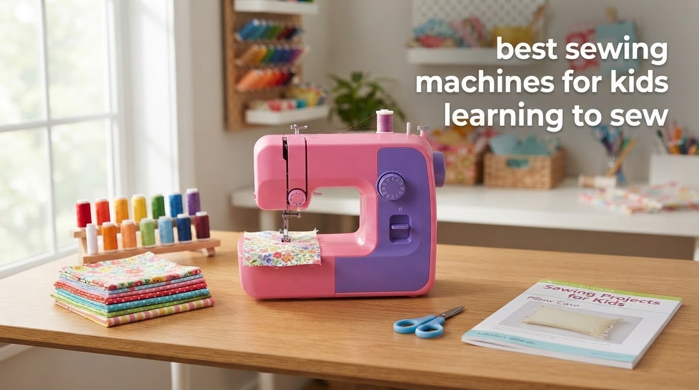 best sewing machines for kids learning to sew