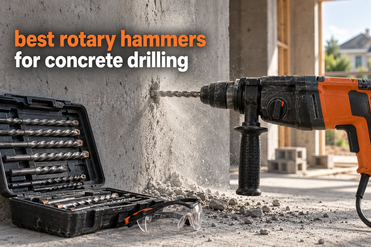 best rotary hammers for concrete drilling