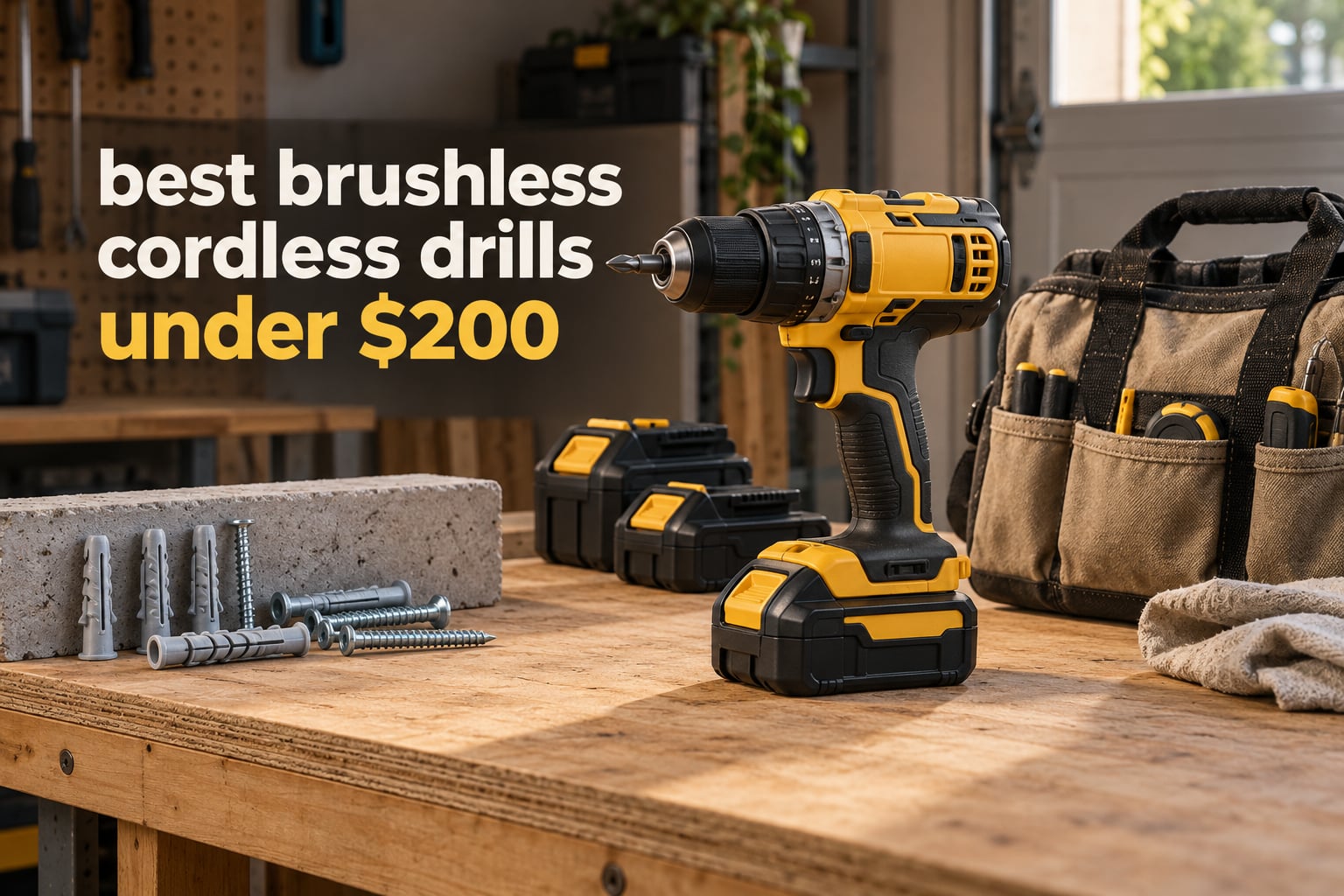 best brushless cordless drills under $200