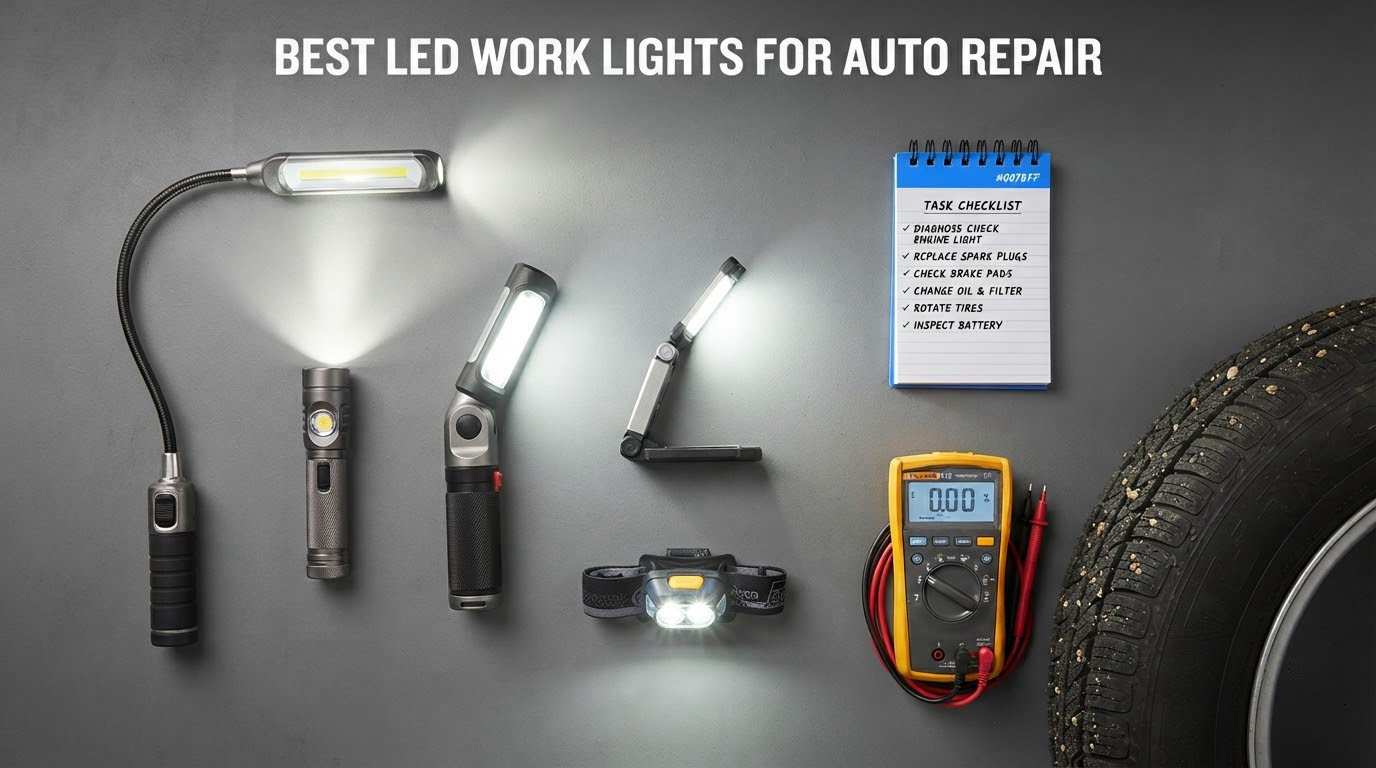 best led work lights for auto repair