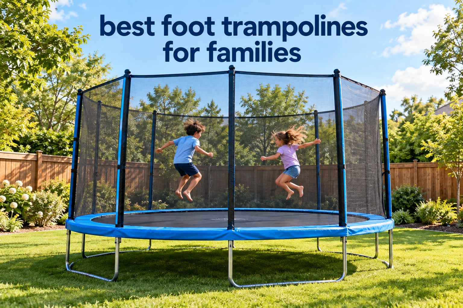 best 12 foot trampolines for families