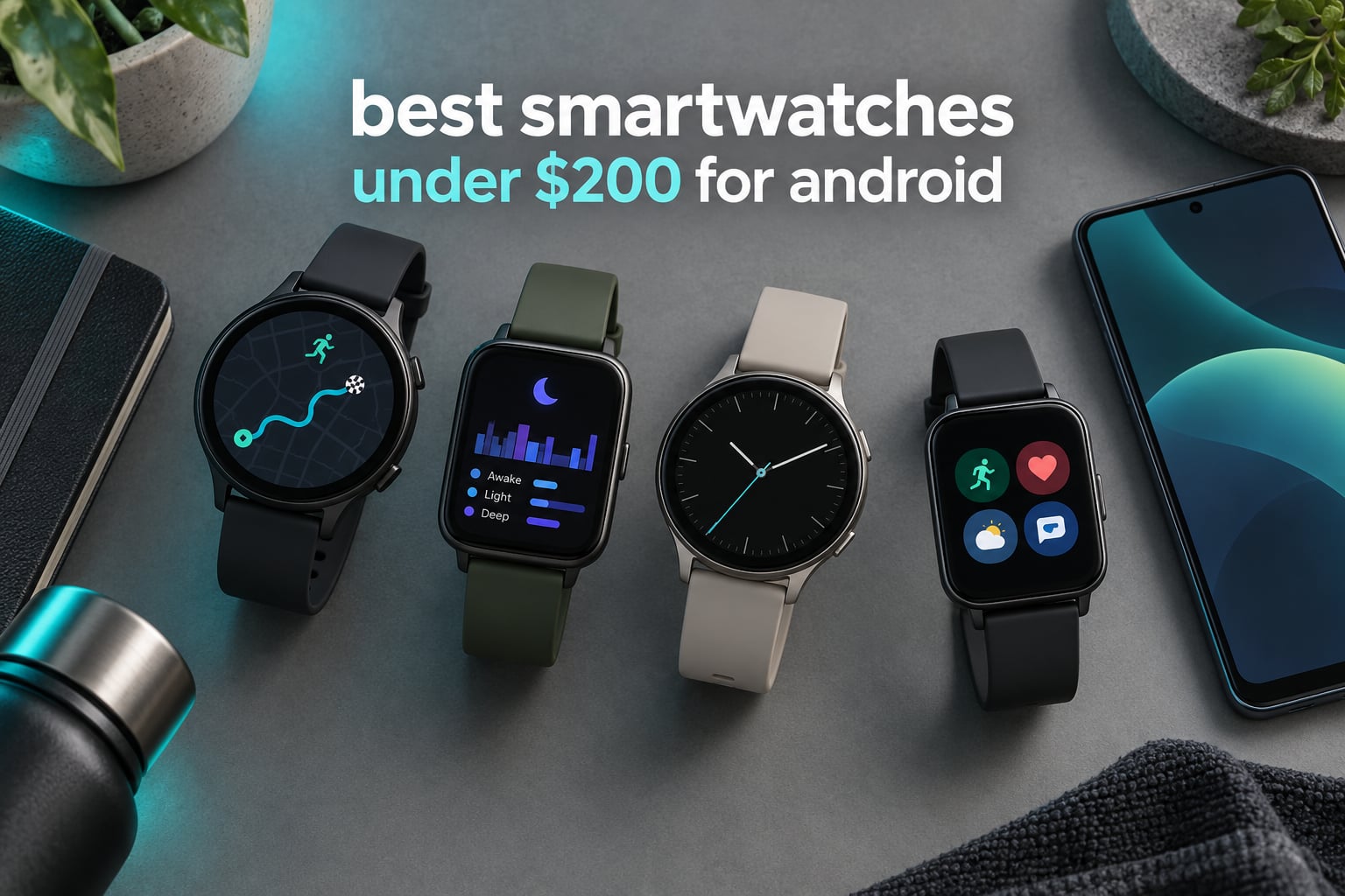 best smartwatches under $200 for android