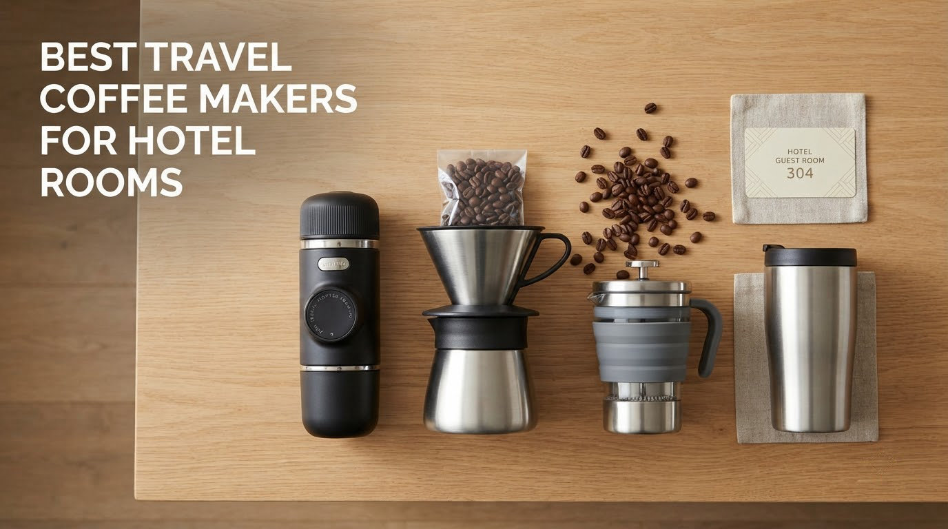 best travel coffee makers for hotel rooms