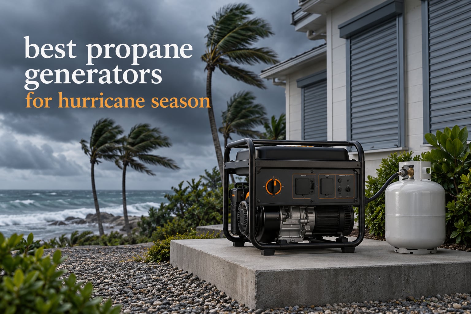 best propane generators for hurricane season