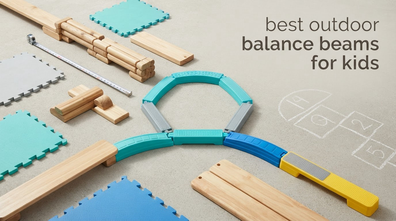 best outdoor balance beams for kids