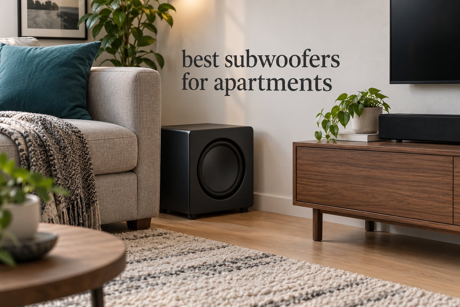best subwoofers for apartments