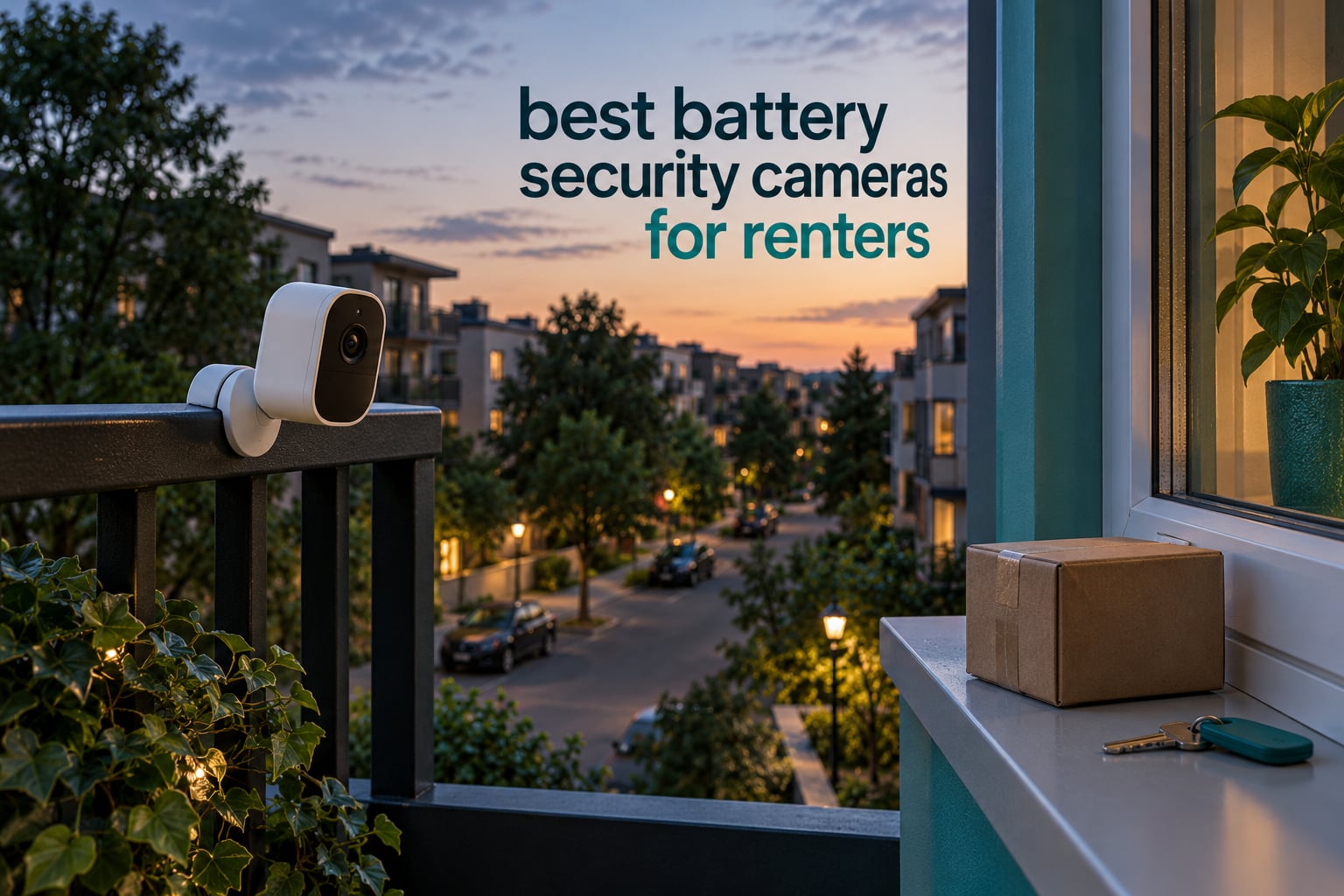 best battery security cameras for renters