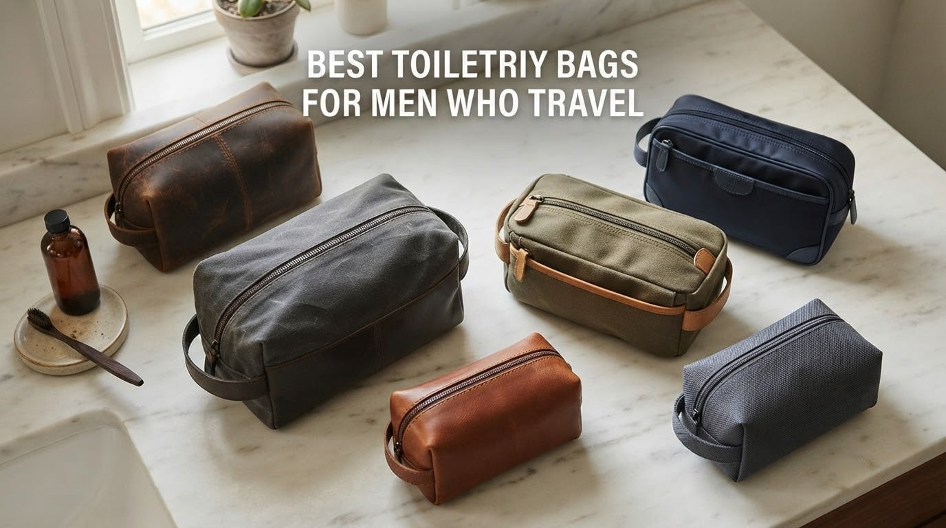 best toiletry bags for men who travel