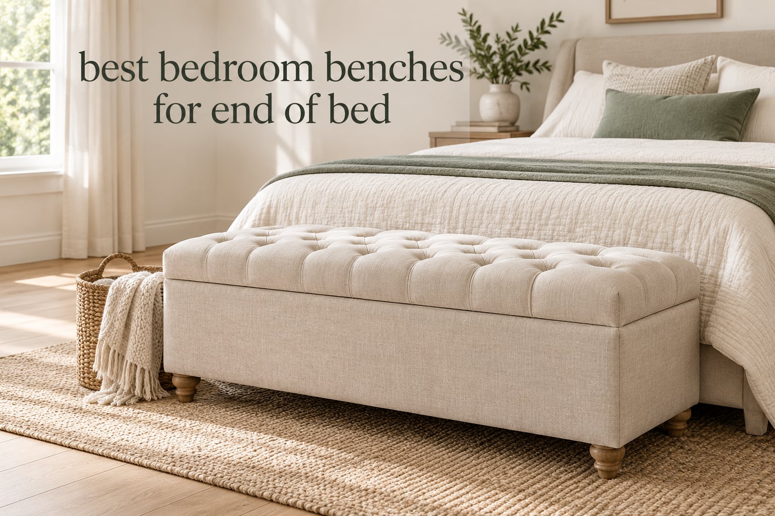 best bedroom benches for end of bed