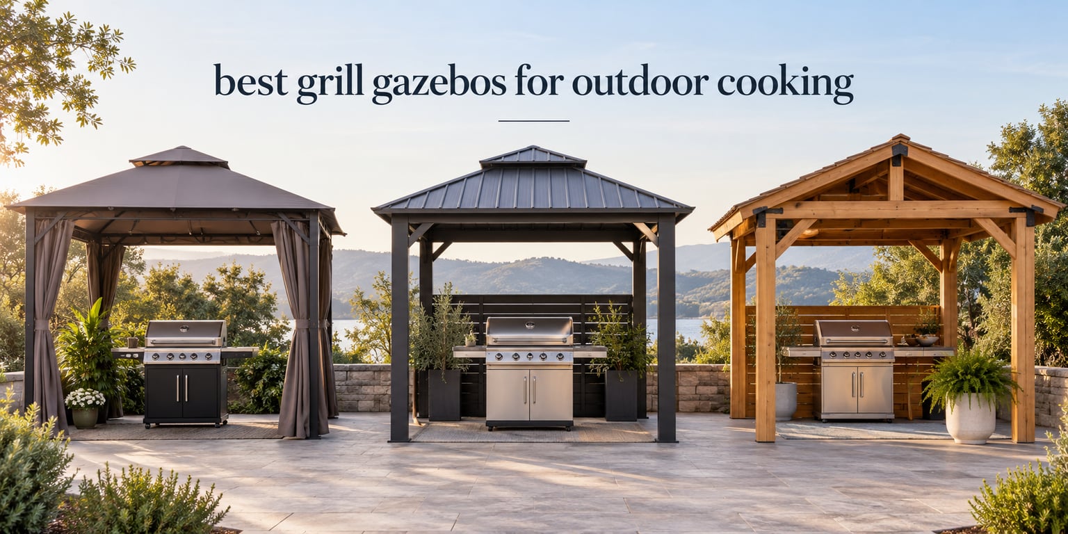 best grill gazebos for outdoor cooking