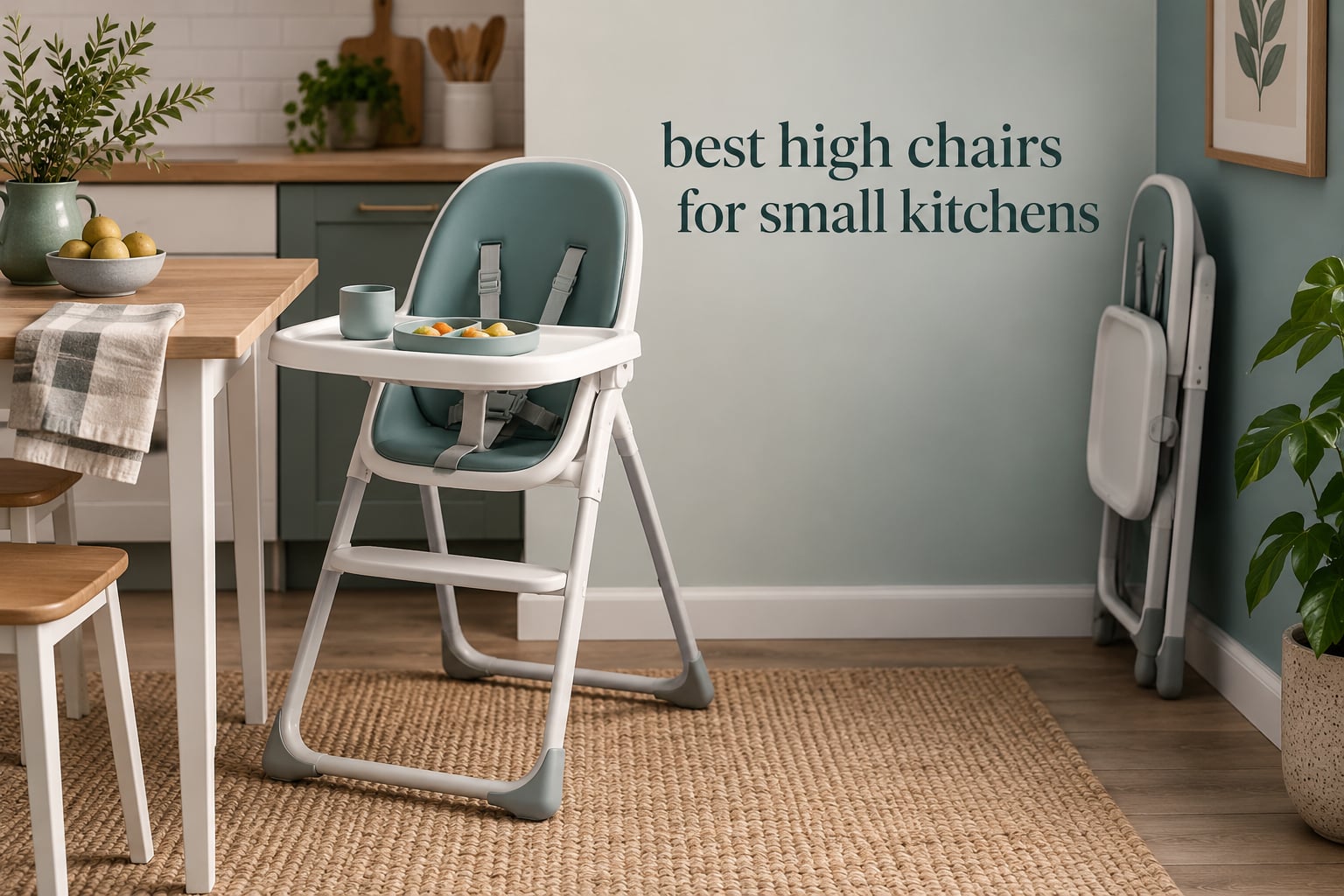 best high chairs for small kitchens