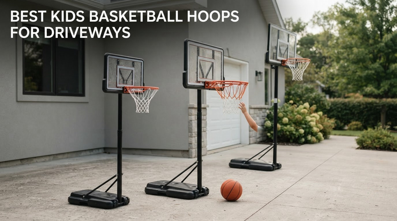 best kids basketball hoops for driveways