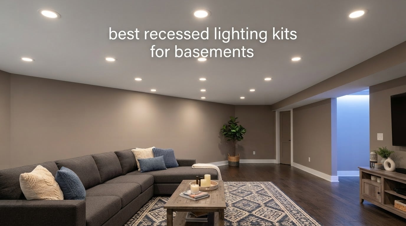 best recessed lighting kits for basements