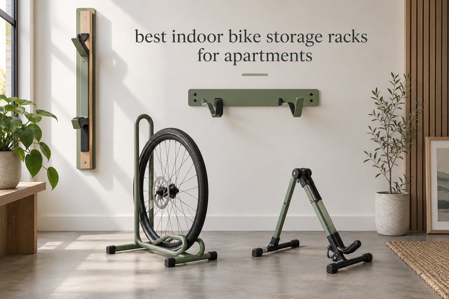 best indoor bike storage racks for apartments