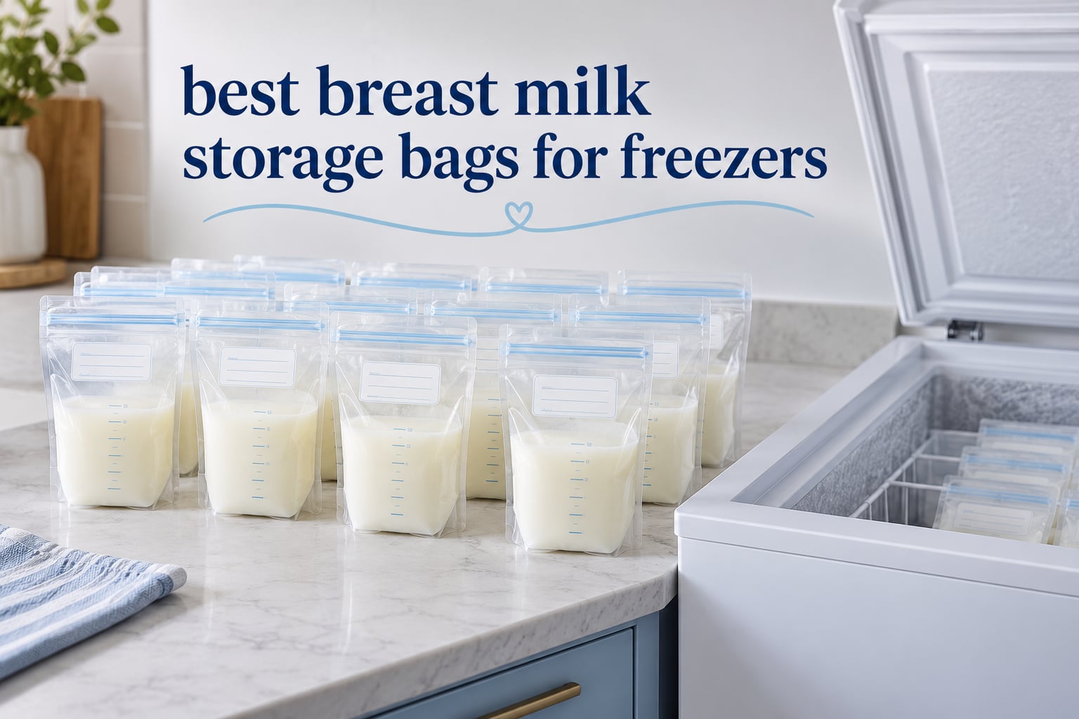 best breast milk storage bags for freezers
