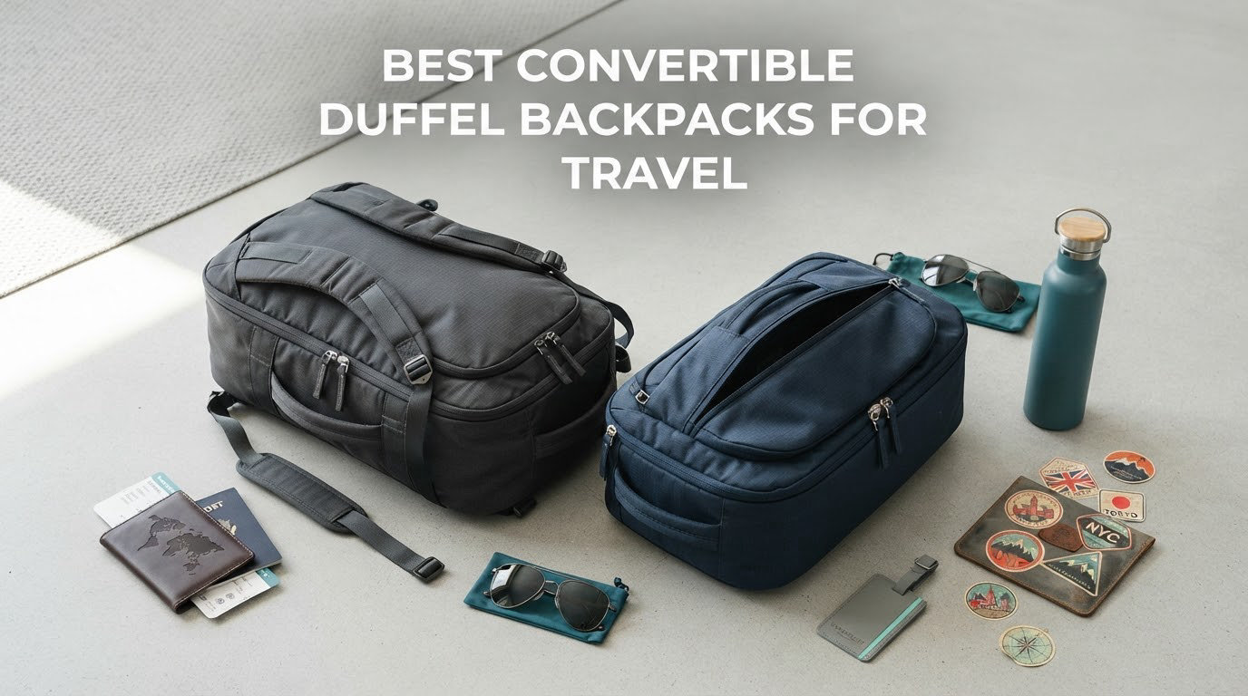 best convertible duffel backpacks for travel