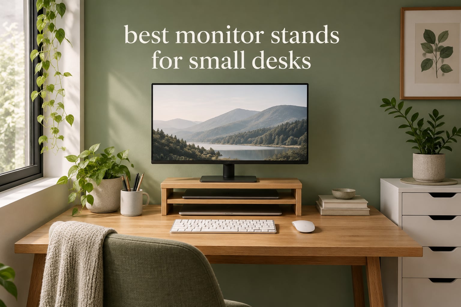 best monitor stands for small desks
