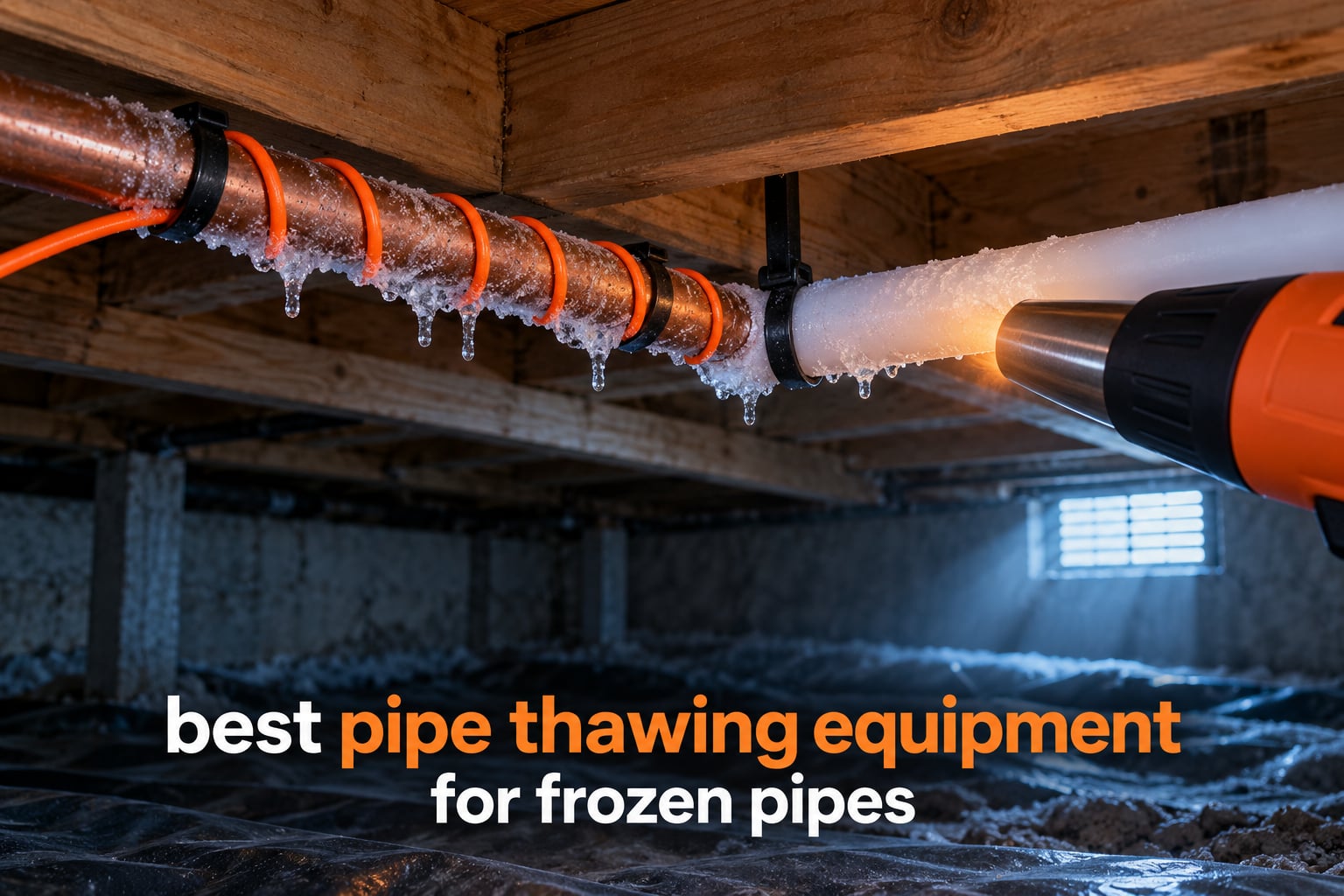 best pipe thawing equipment for frozen pipes