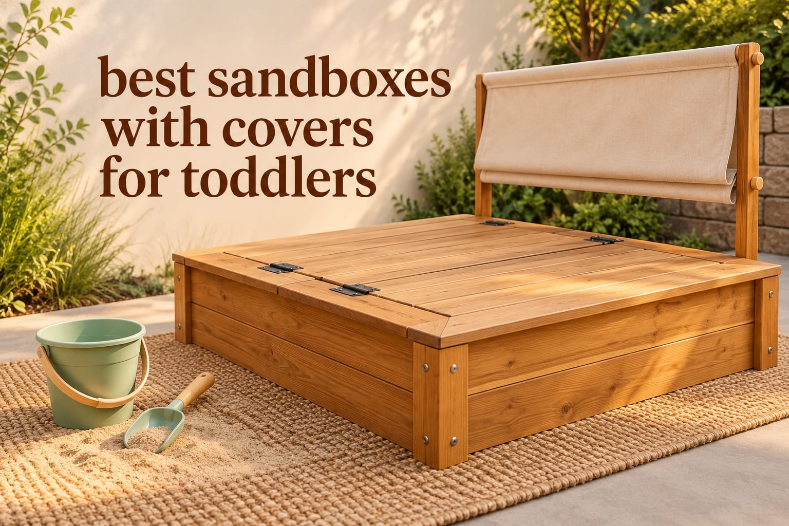 best sandboxes with covers for toddlers