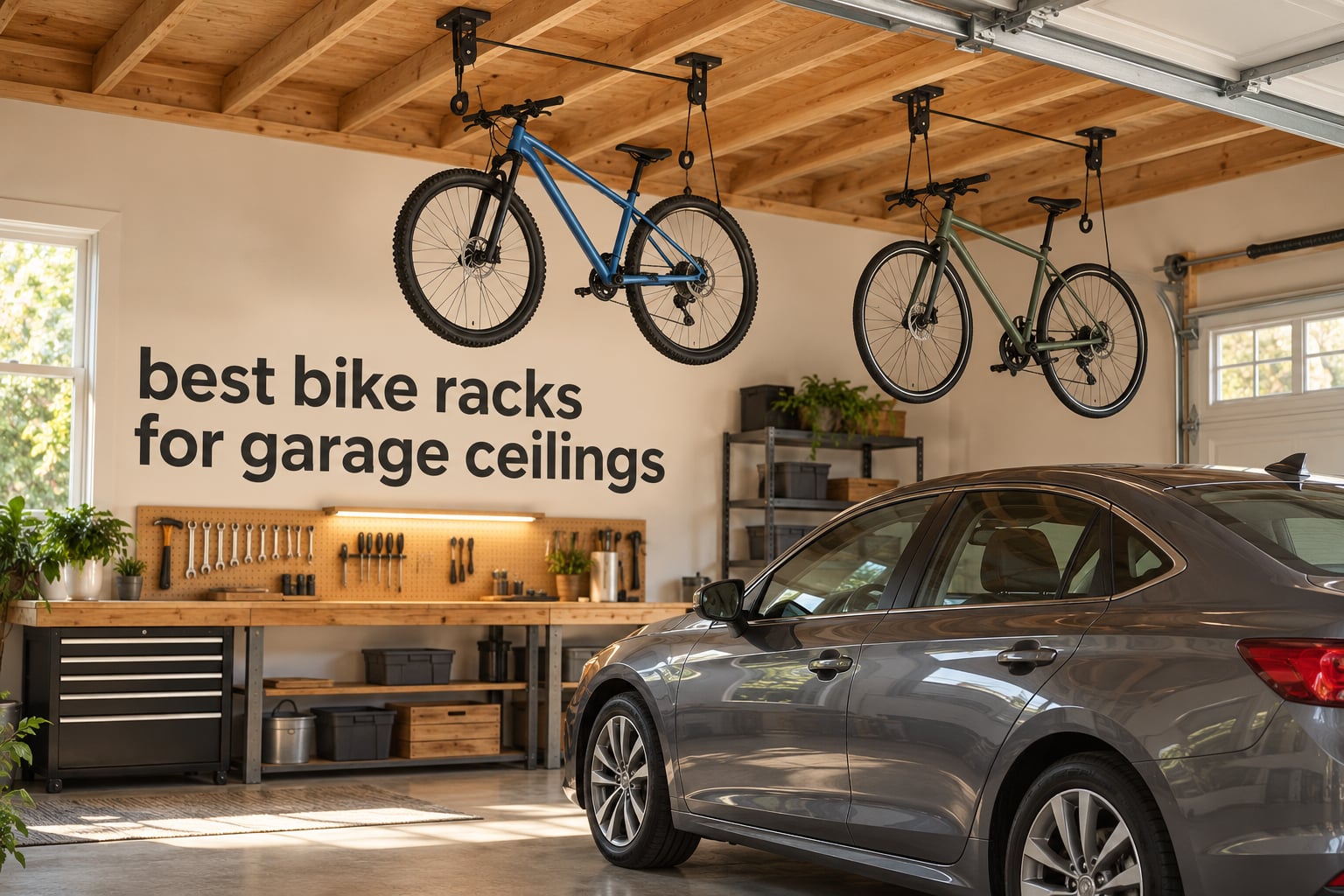 best bike racks for garage ceilings