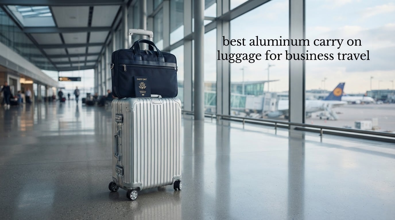 best aluminum carry on luggage for business travel