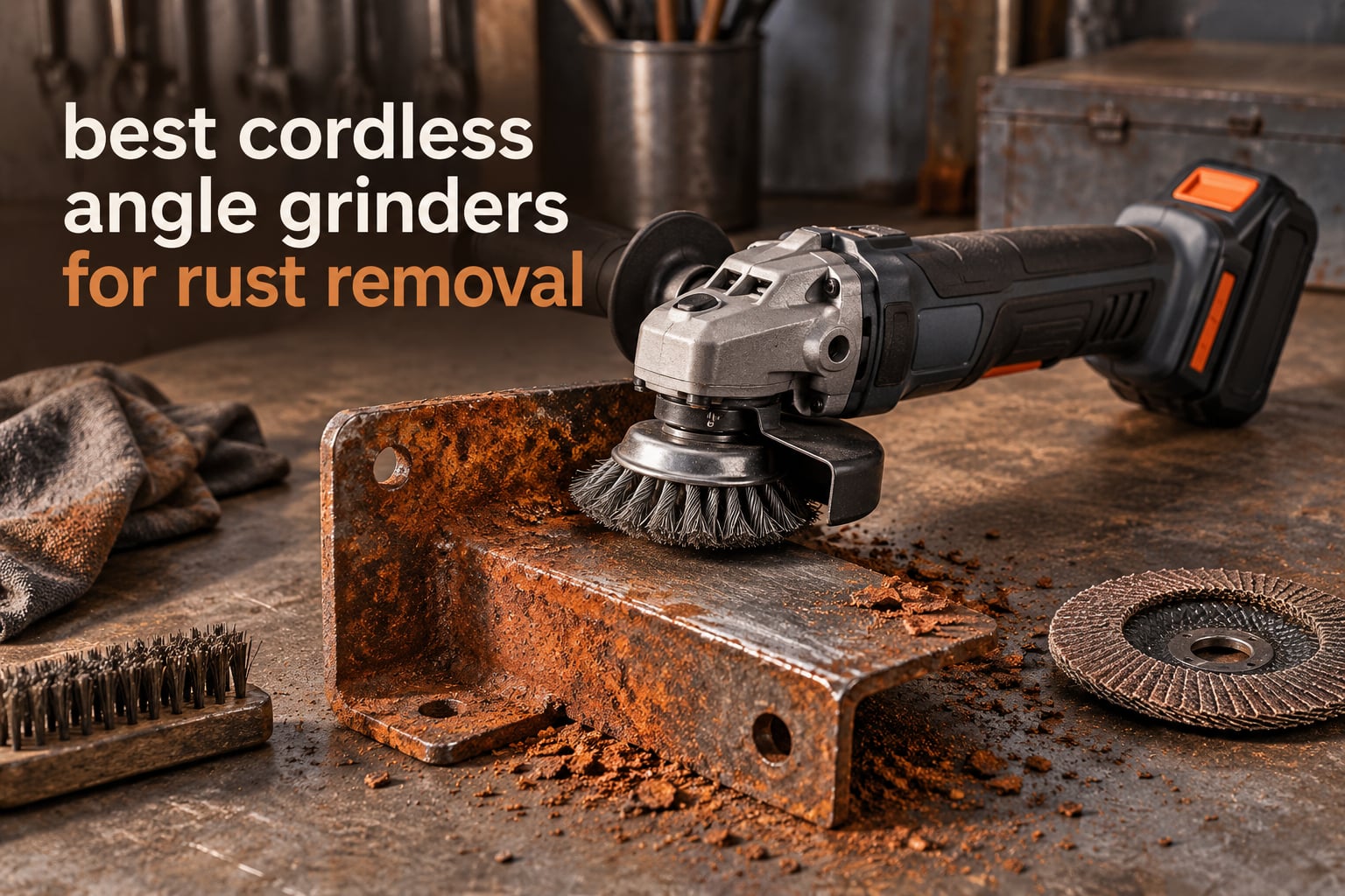 best cordless angle grinders for rust removal