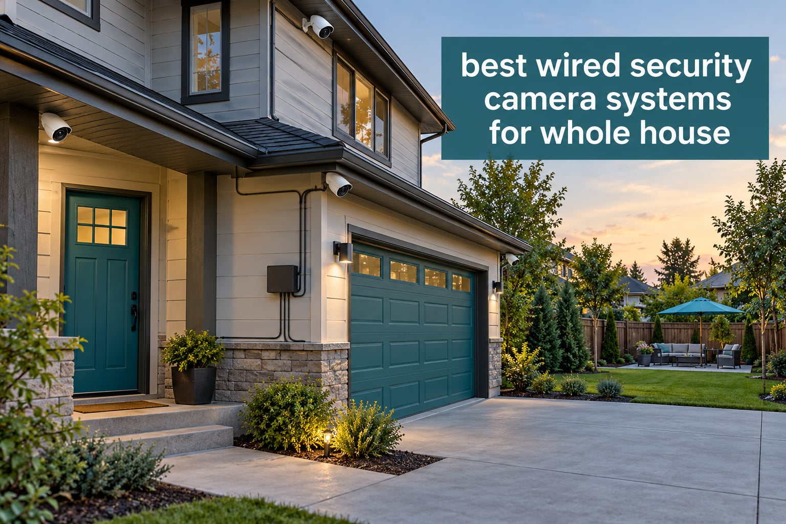 best wired security camera systems for whole house