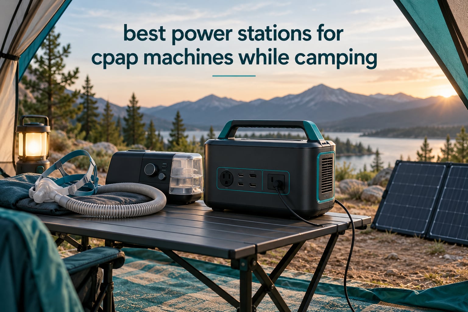 best power stations for cpap machines while camping