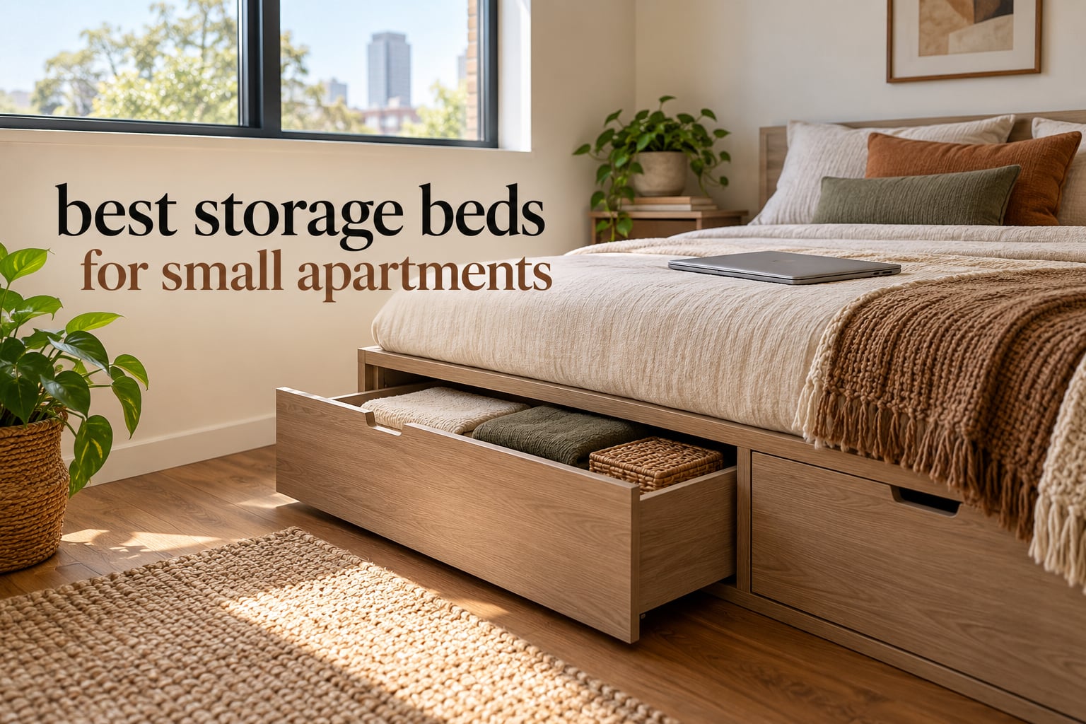 best storage beds for small apartments