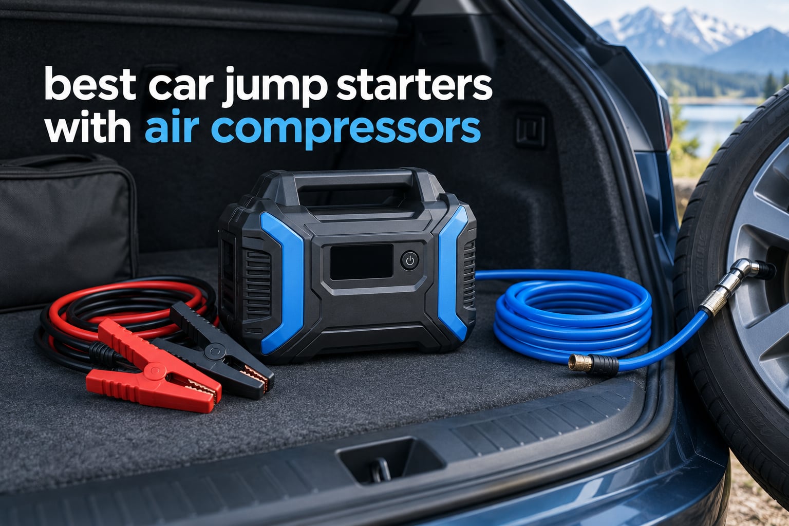 best car jump starters with air compressors