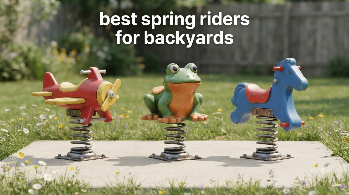 best spring riders for backyards