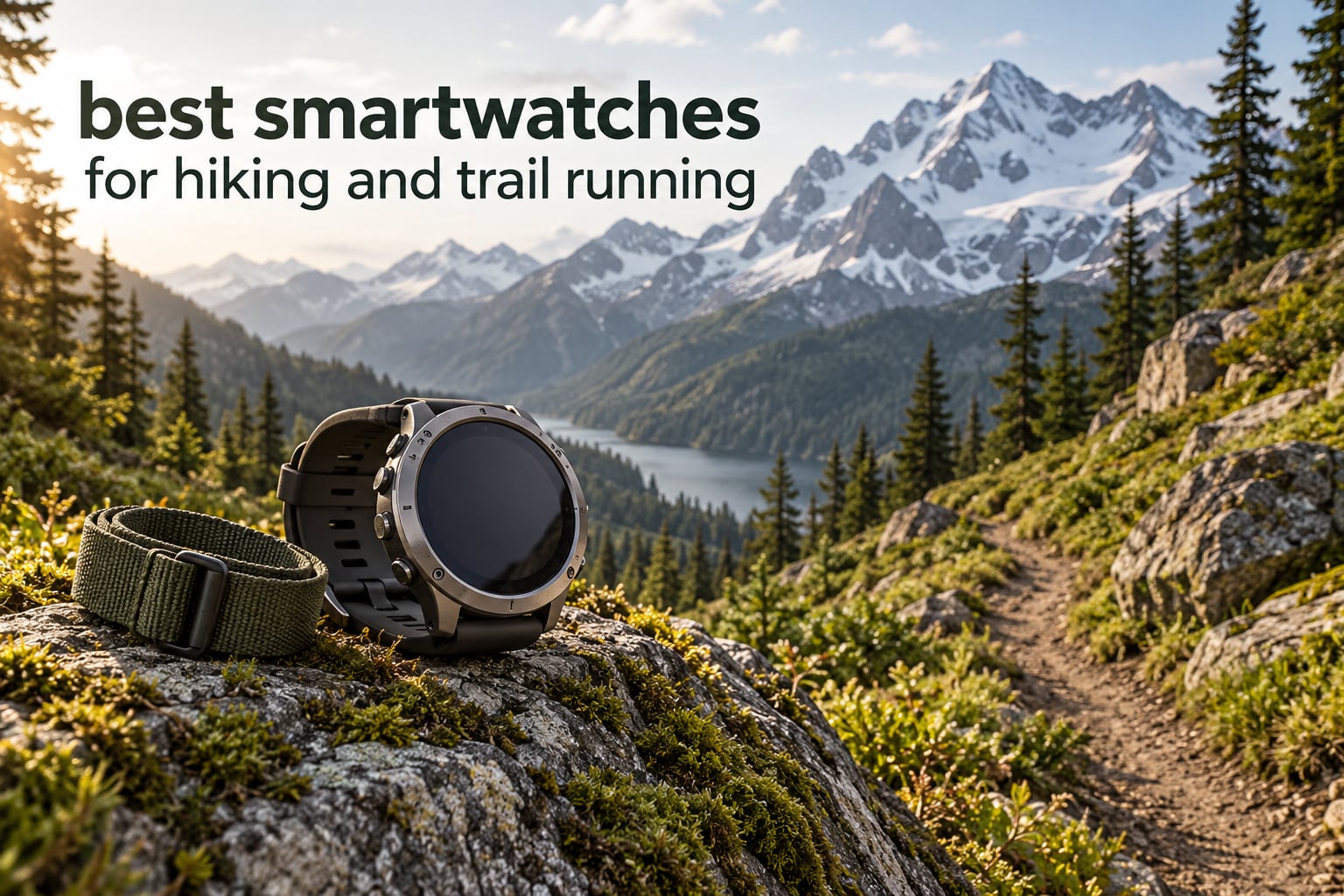 best smartwatches for hiking and trail running