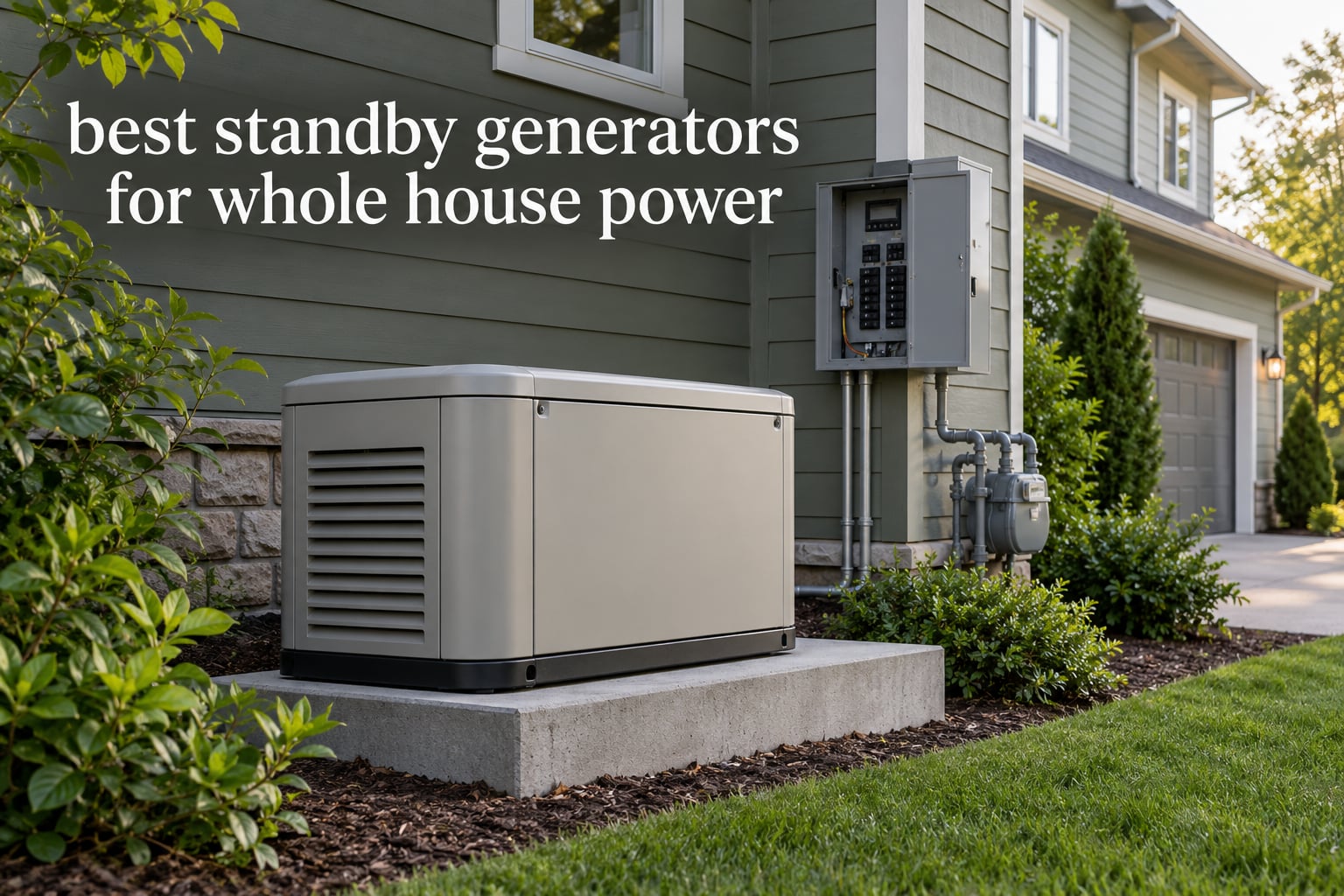 best standby generators for whole house power