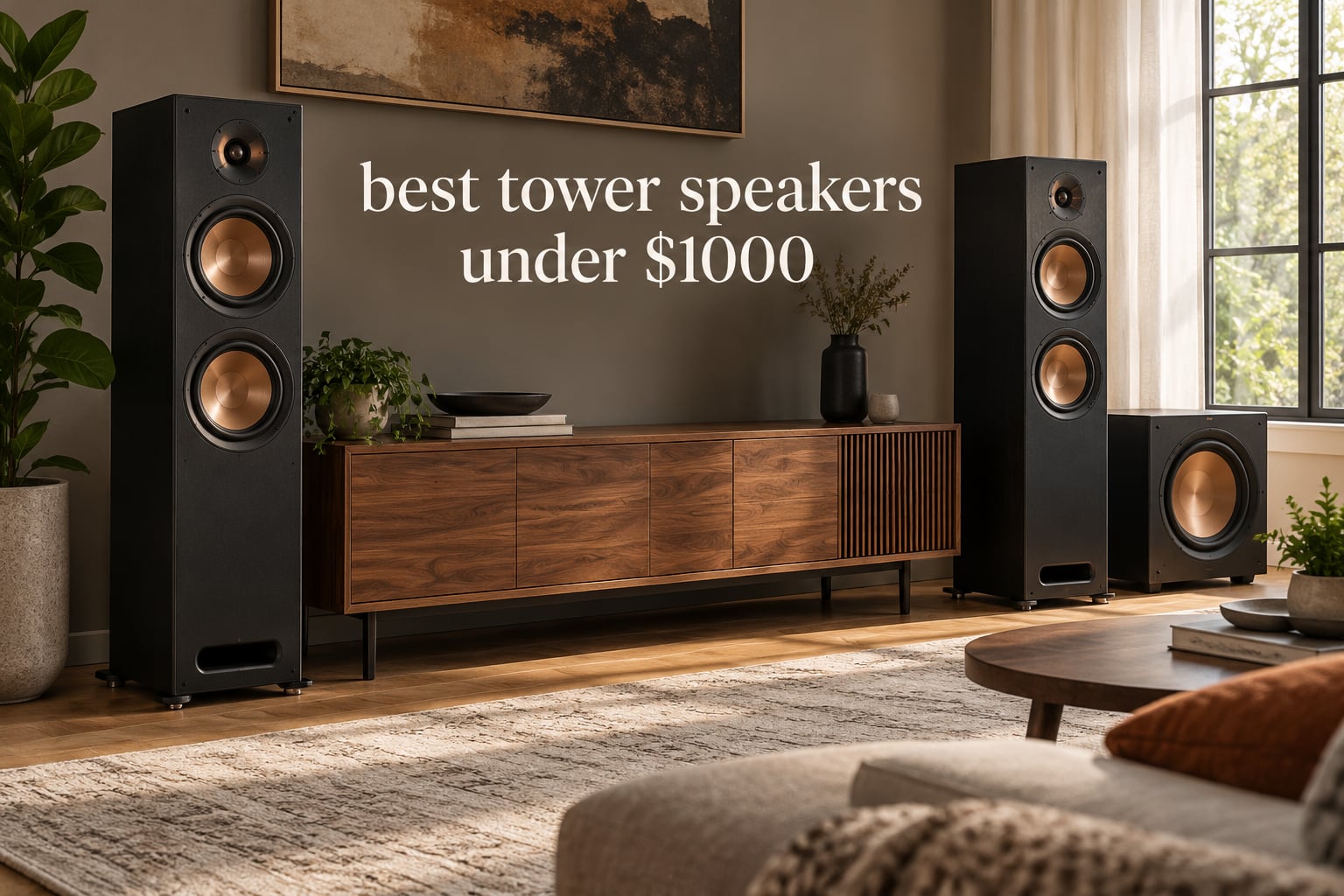 best tower speakers under $1000