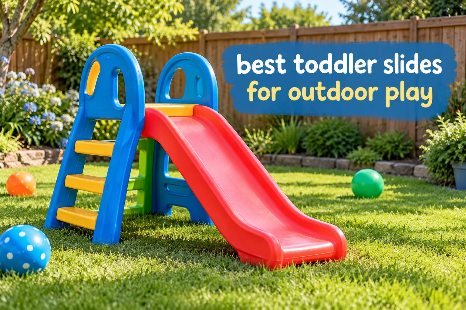 best toddler slides for outdoor play