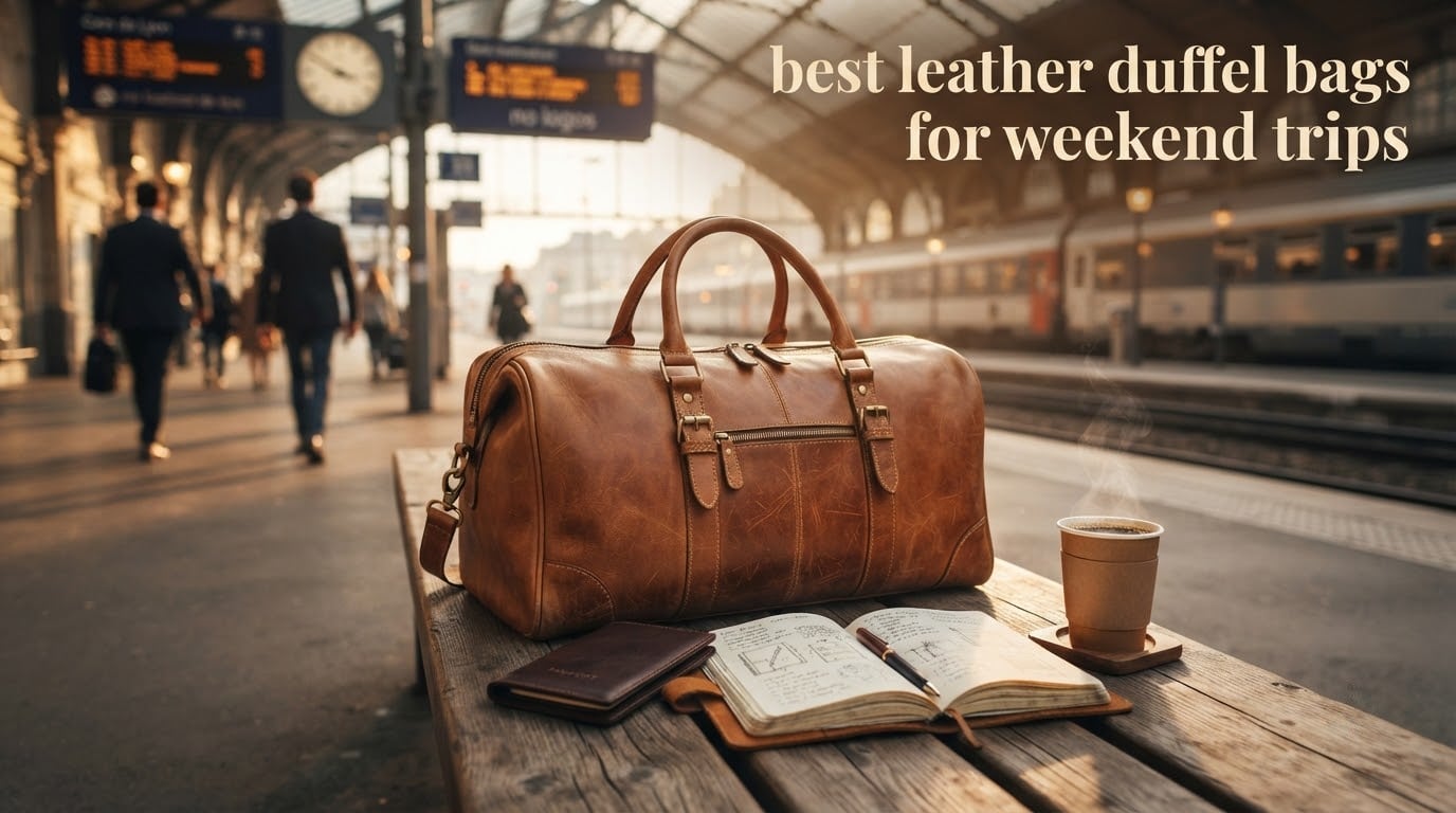 best leather duffel bags for weekend trips