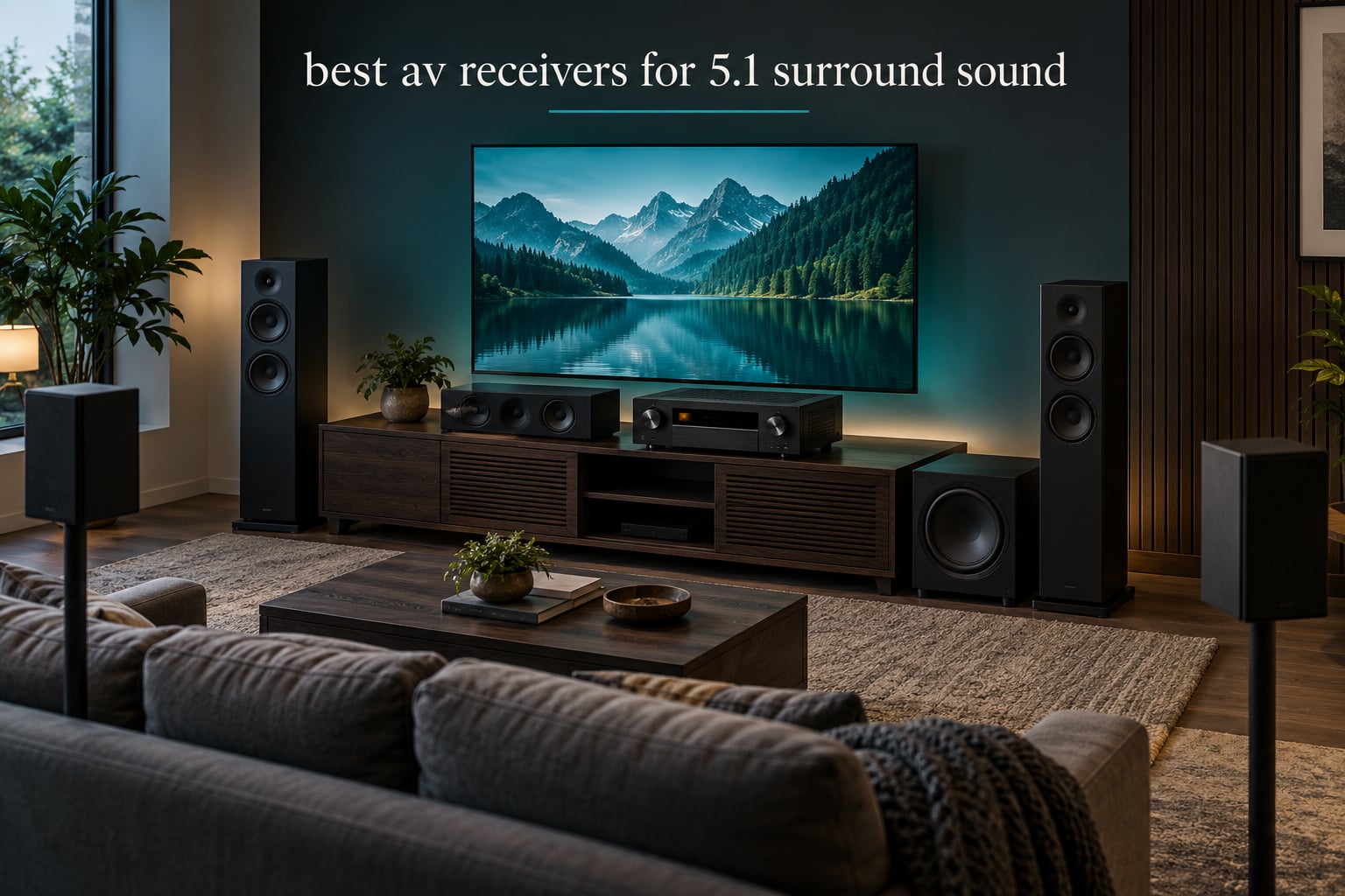 best av receivers for 5.1 surround sound