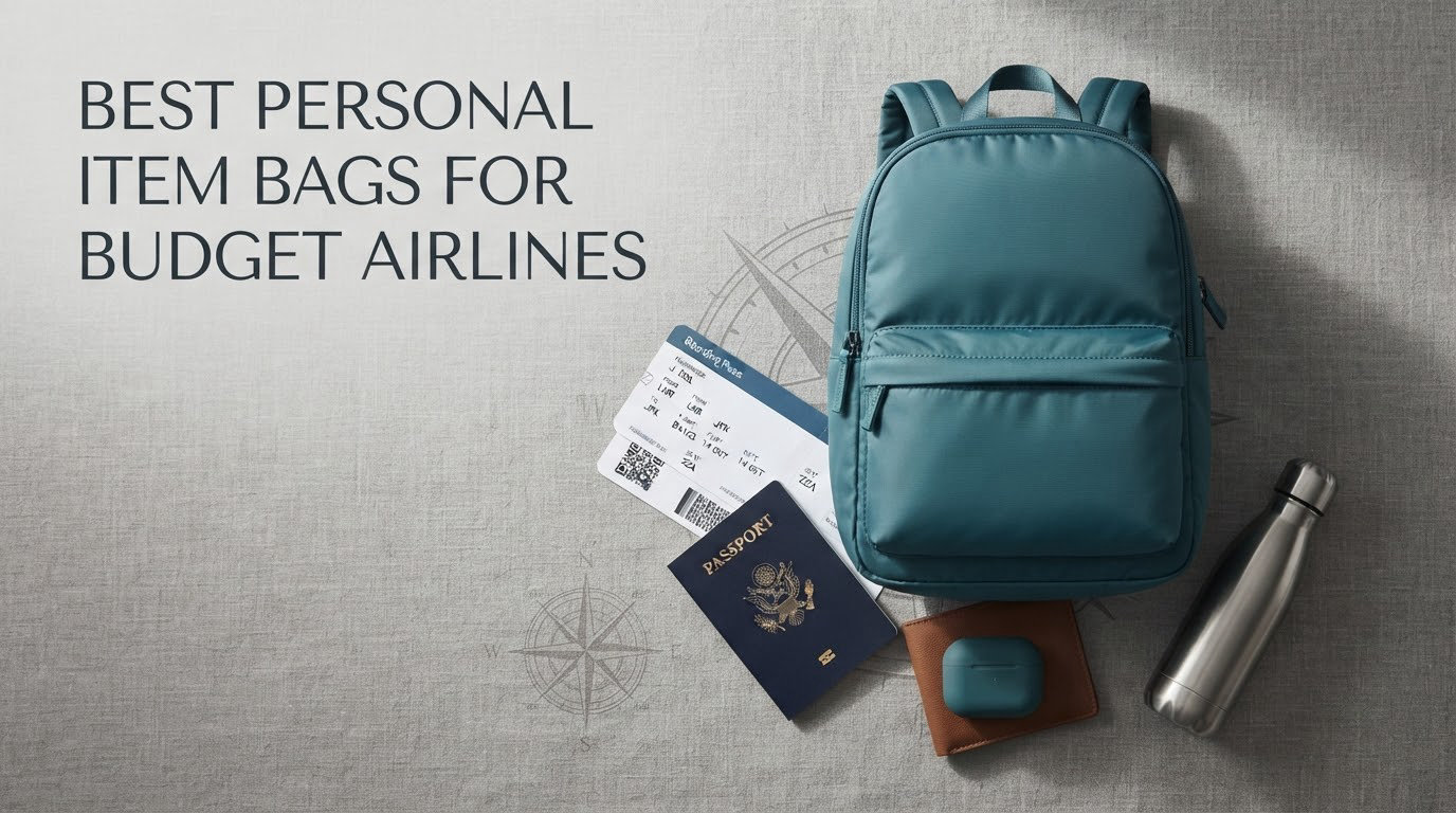 best personal item bags for budget airlines