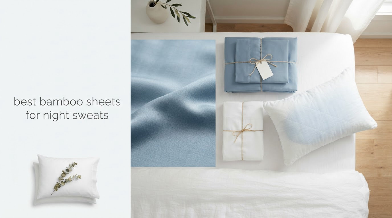 best bamboo sheets for night sweats