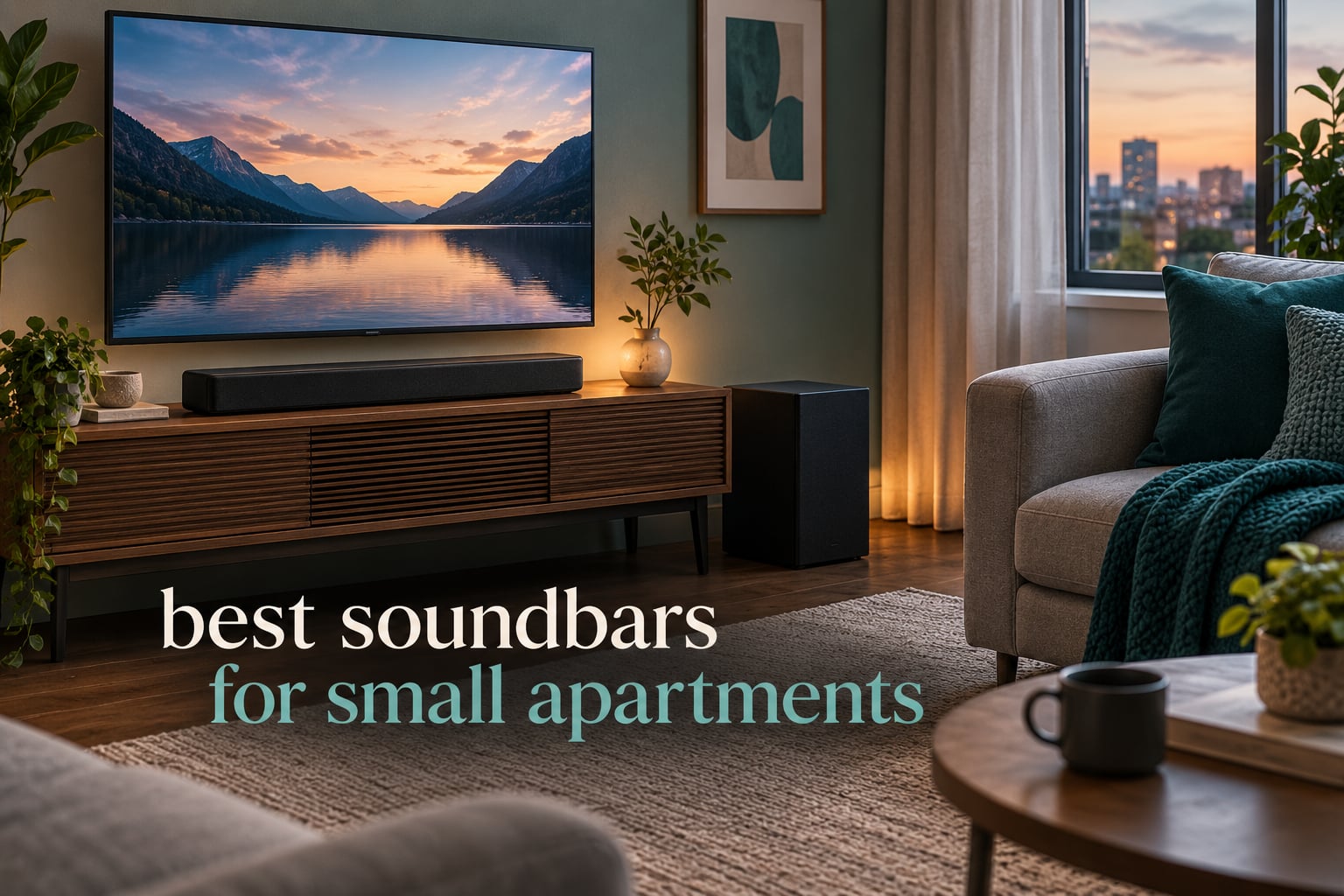 best soundbars for small apartments